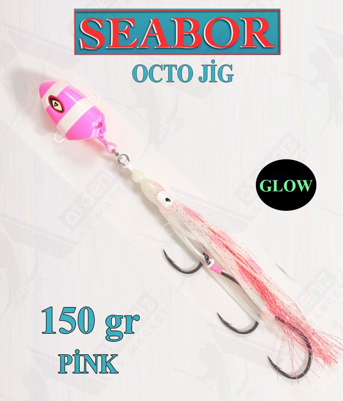 Seabor Octo Jig Yem SBR018 150gr #PİNKSEABOR