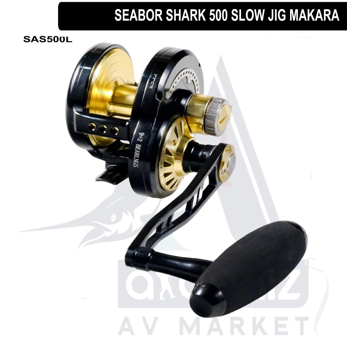 SEABOR Shark 500 Slow Jig Çıkrık Makinesi (Sol El)SEABOR