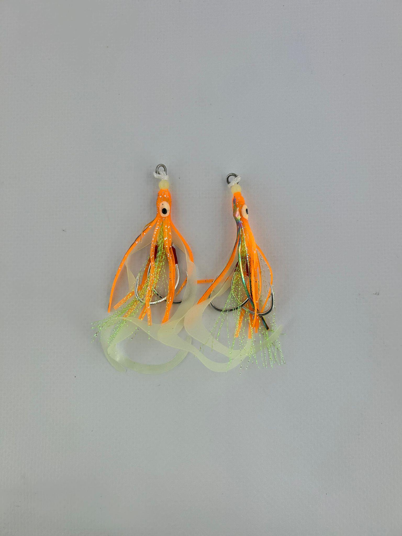 Seabor Squid Hook Skirt Asist İğne (2 adet) SBR03 No:2/0 #C4SEABOR