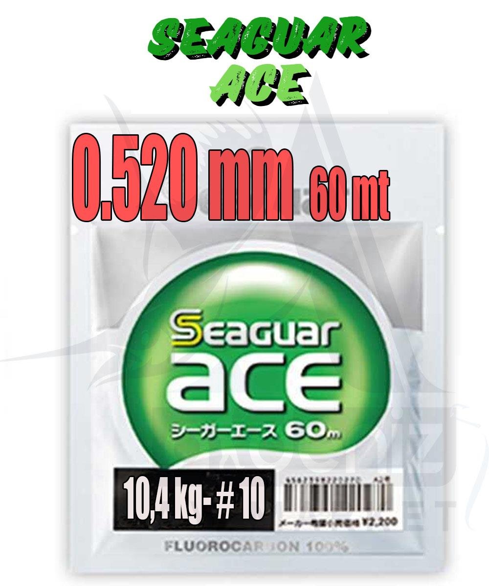 Seaguar Ace %100 Fluoro Carbon Shock Leader Misina 0.52 mm 60 mtSEAGUAR