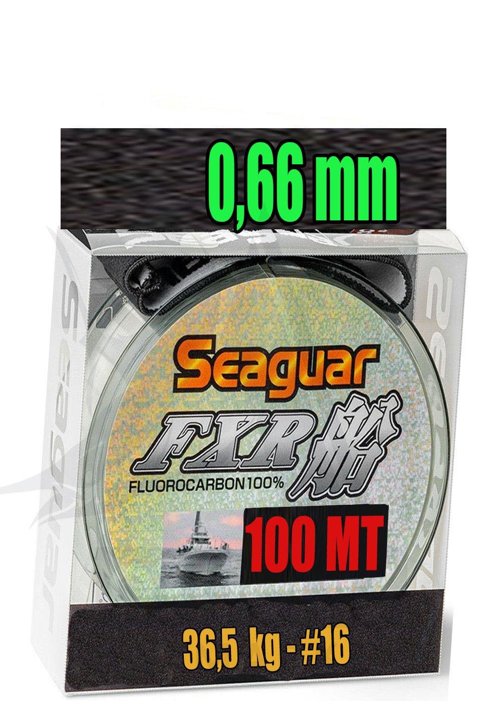 Seaguar FXR Fune %100 Fluoro Carbon Shock Leader Misina 0.66 mm 100 mtSEAGUAR
