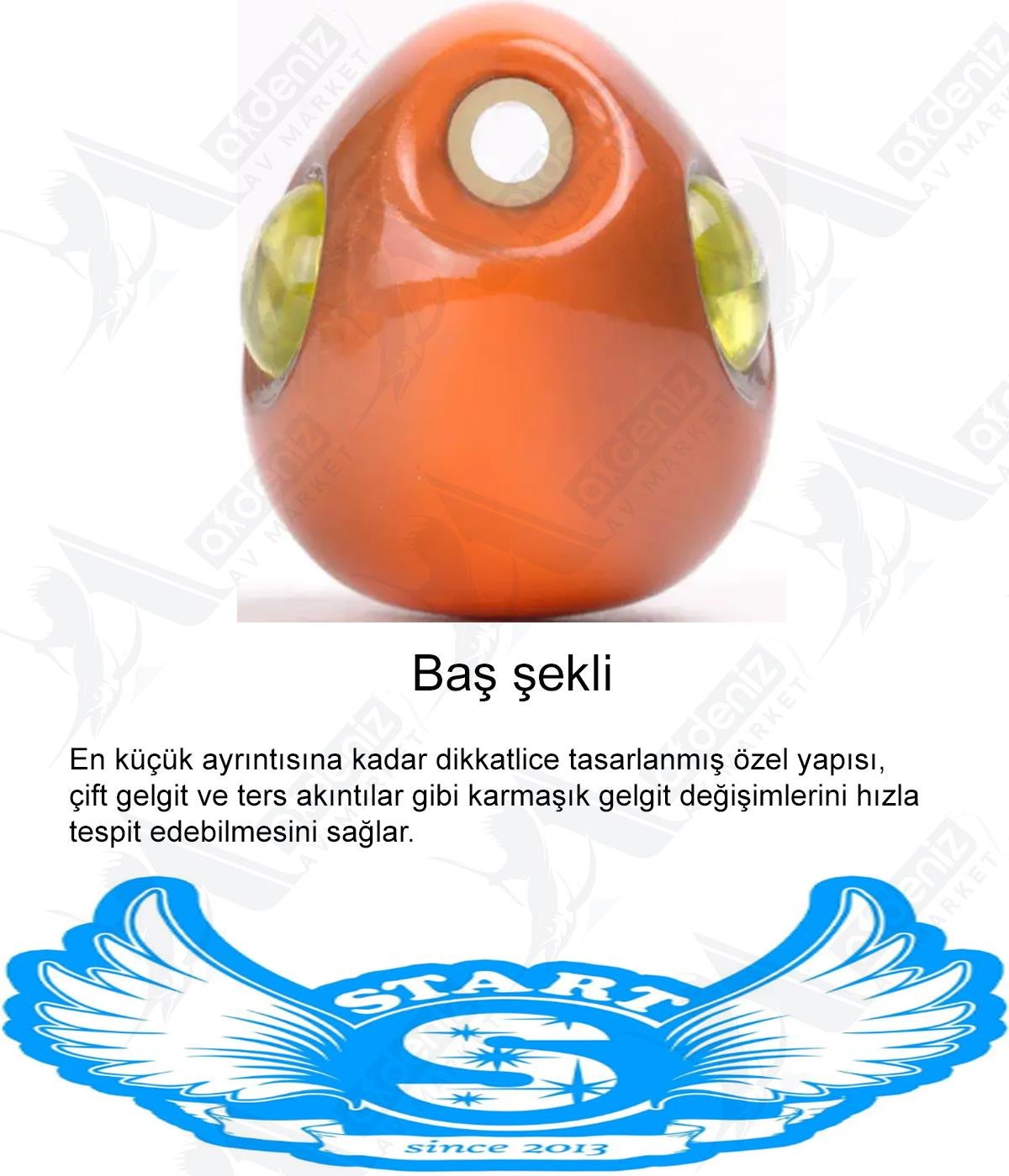 Start Tai Rubber Slider Tungsten Kafa 2 step TG Joy Head Tairaba Jig Yem 80 gr #11 Yellow OrangeSTART