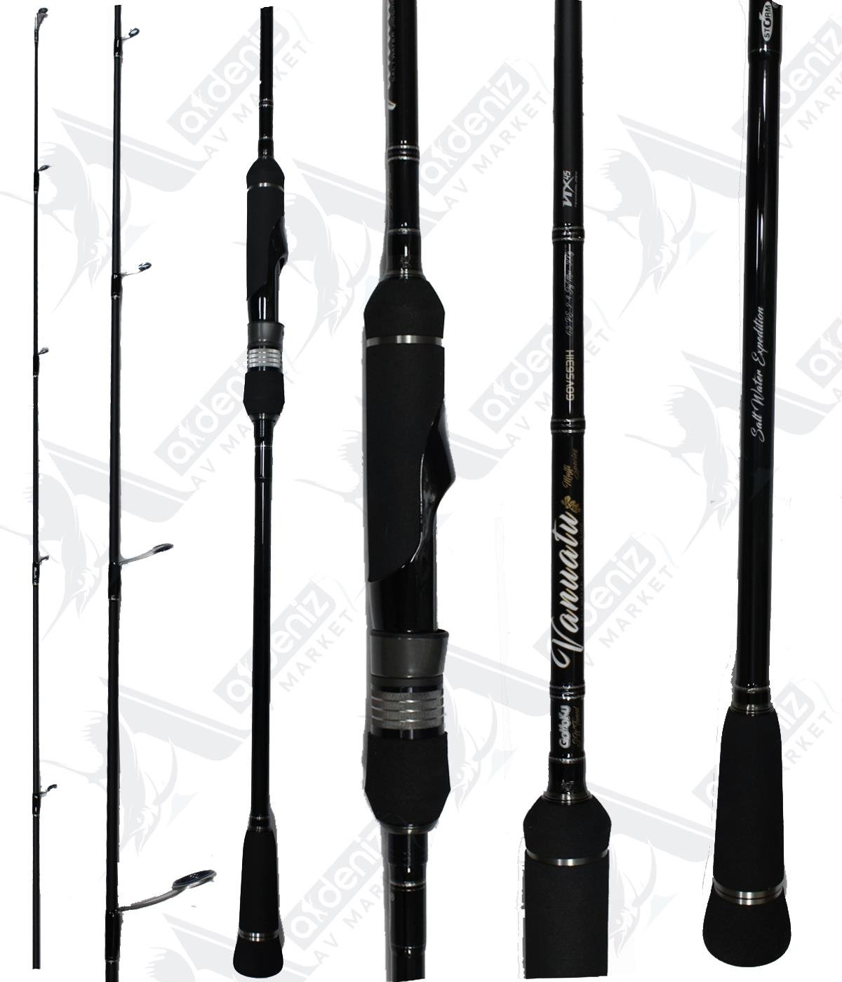 Storm Gomoku Vanuatu Jig Kamışı GOVS631H Max-300 Gr 190 Cm (Tek Parça)STORM