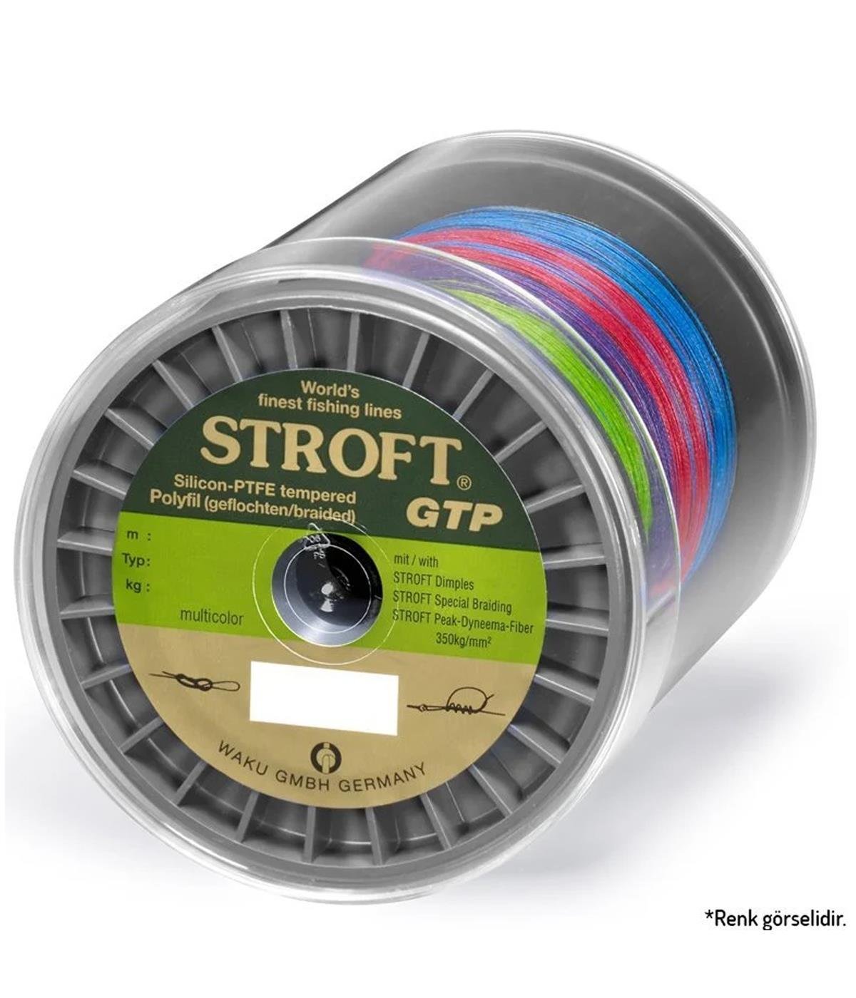 Stroft GTP TYP E8 0.31mm 24kg İp Misina 600 Mt MulticolorSTROFT