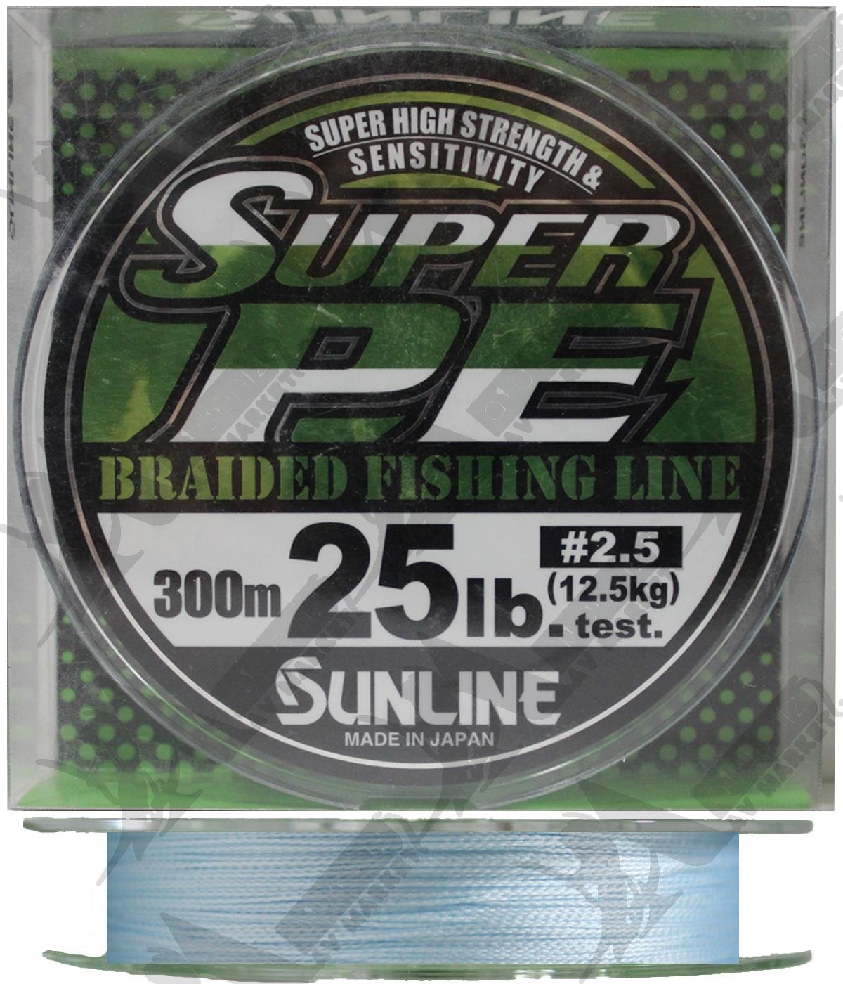 Sunline Super Pe#2.5 25Lb 300mt Turkuaz Örgü İp MisinaSUNLİNE