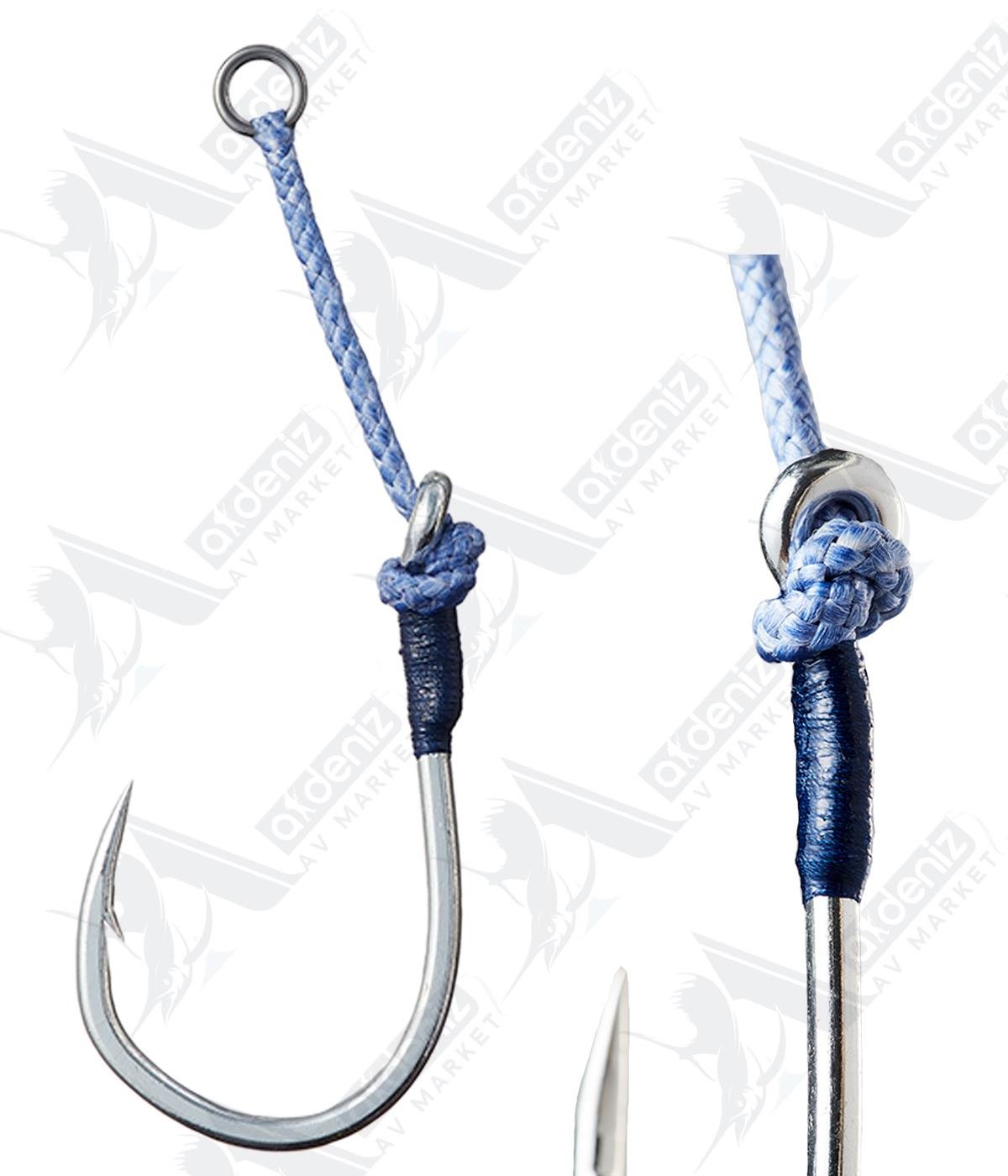 Vanfook BSA-100 BBS Single Assist Hook Jig Assist İğnesi (2 Adet-Tekli) Silver #5/0VANFOOK