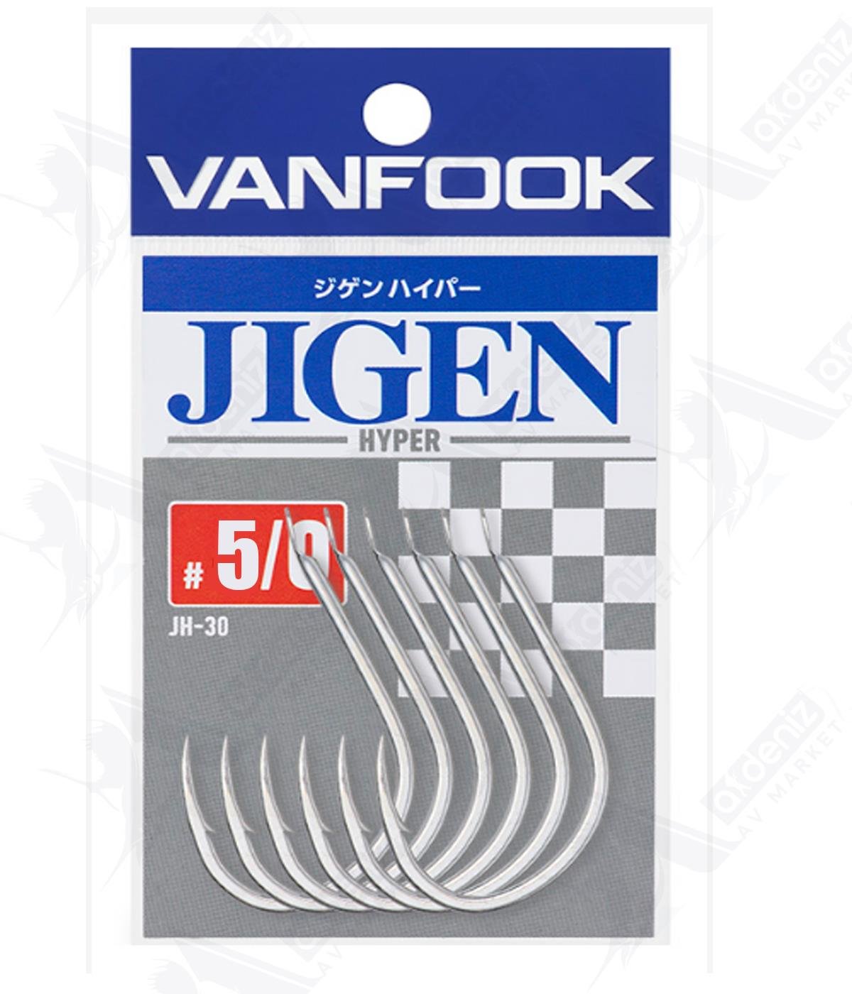 Vanfook Jigen Hyper JH-30 Jig Assist İğnesi No:5/0VANFOOK