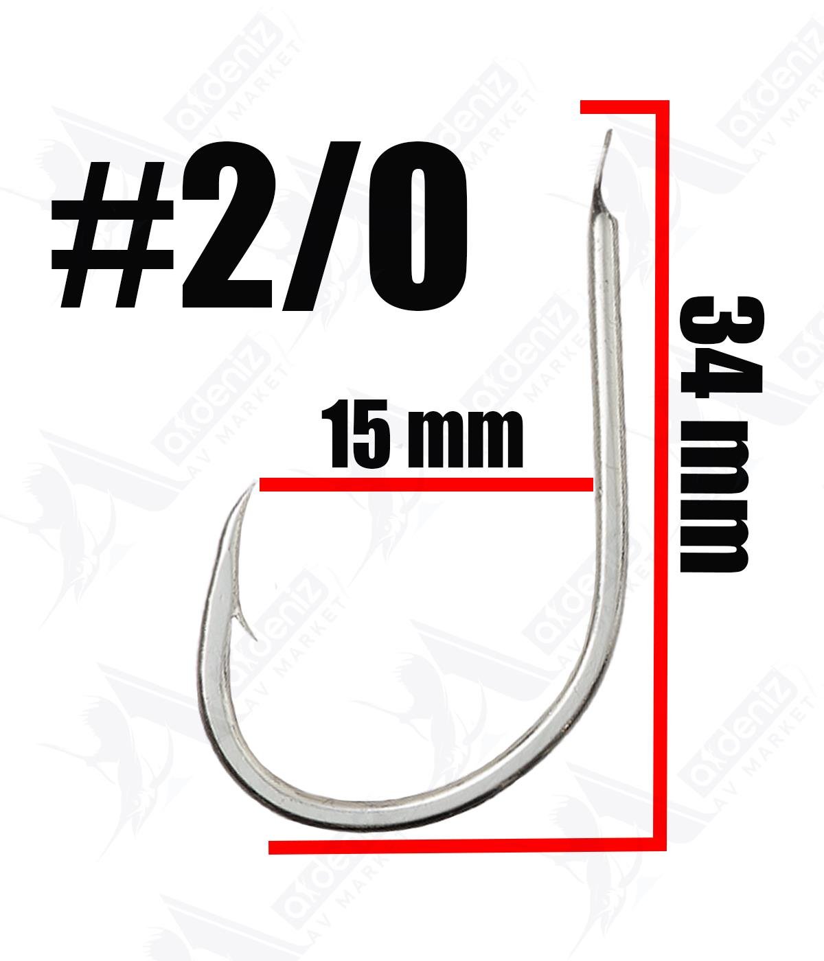 Vanfook Jigen JH-10 Jig Assist İğnesi No:2/0VANFOOK
