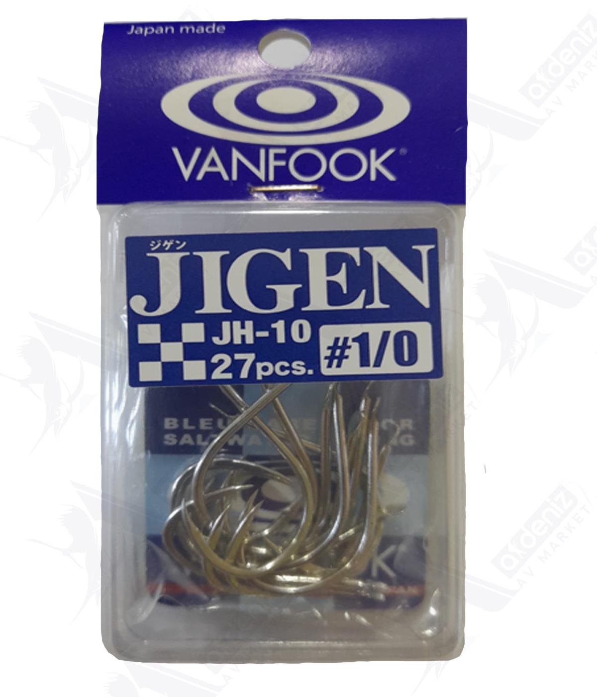 Vanfook Jigen JH-10 VP (Value Pack) Jig Assist İğnesi No:1/0VANFOOK