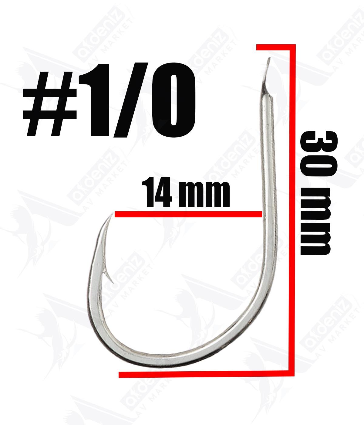 Vanfook Jigen JH-10 VP (Value Pack) Jig Assist İğnesi No:1/0VANFOOK
