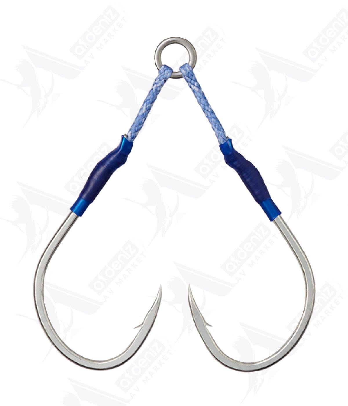 Vanfook Jigen Short Twin JST-44 Jig Assist İğnesi 2'li Paket No:1/0VANFOOK