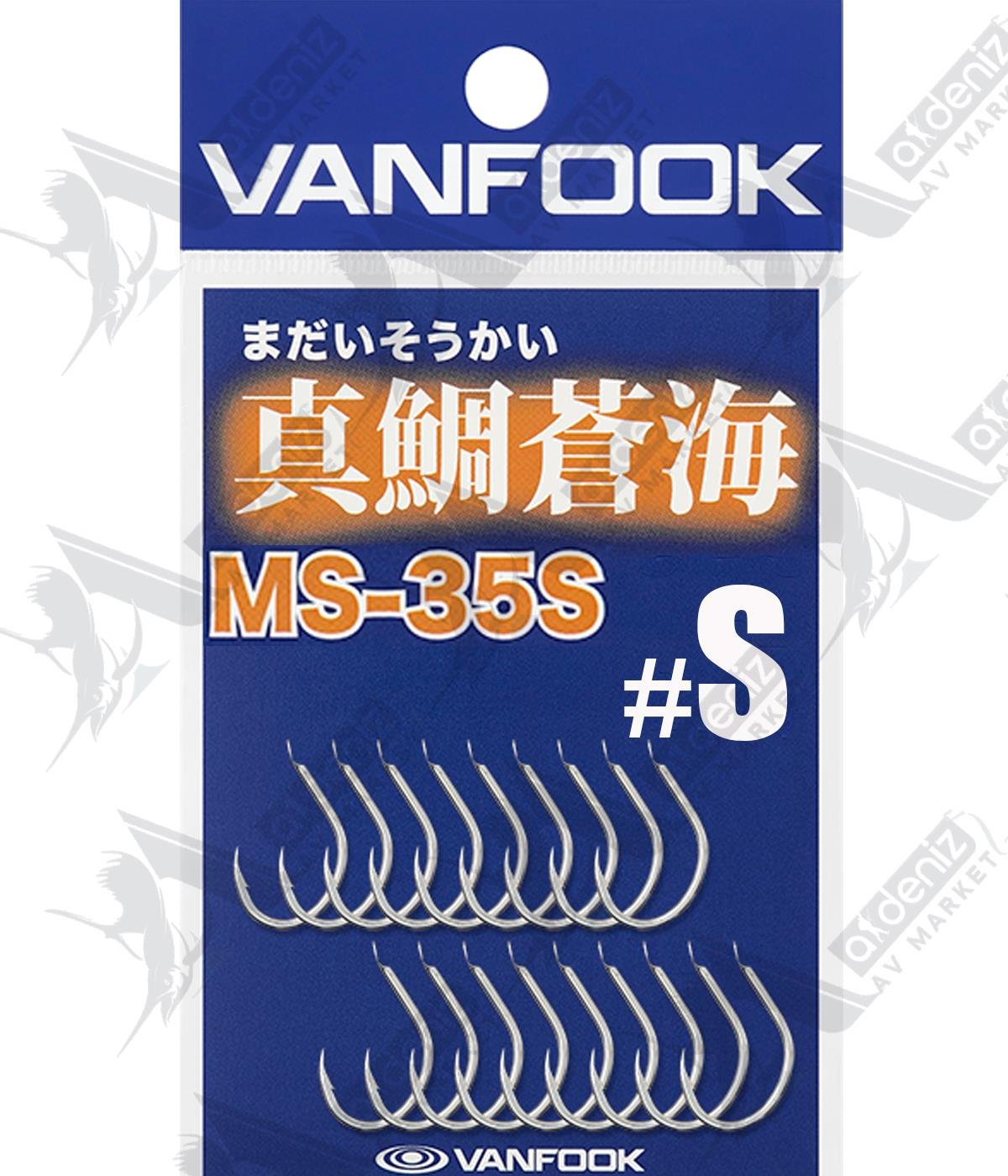 VANFOOK MS-35S Tai Rubber Tekli İğne (20 pcs) Size# SVANFOOK