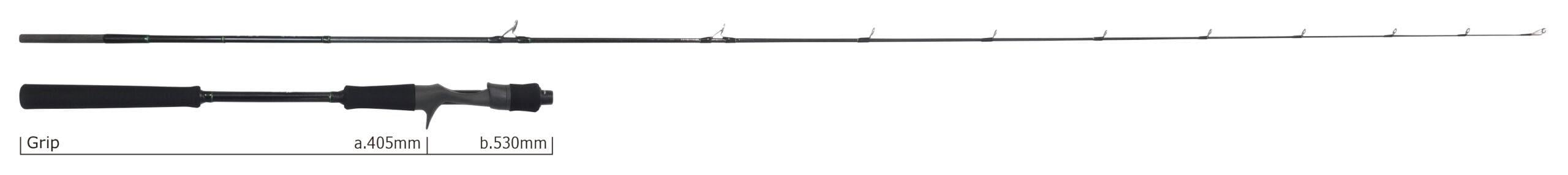 YAMAGA BLANKS SeaWalk Light Jigging BB66ML 40-120gr Jig Kamışı Casting (Tetikli Kamış) Pe# 0.6-1.2 198 cmYAMAGA BLANKS