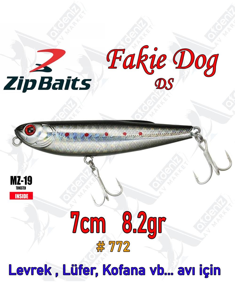 Zipbaits Fakie Dog 70mm 8.2gr Su Üstü WTD Maket Balık Color:772ZİPBAİTS