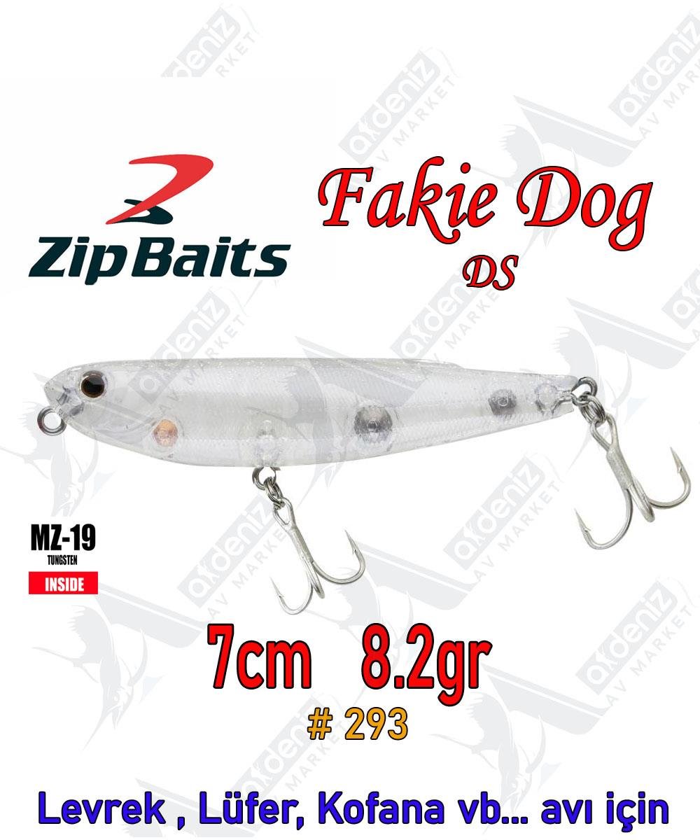 Zipbaits Fakie Dog 70mm 8.2gr Su Üstü WTD Maket Balık Color:293ZİPBAİTS