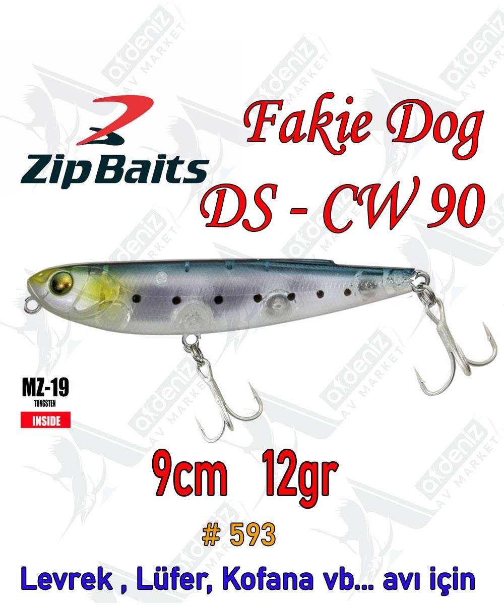 Zipbaits Fakie Dog 90mm 12gr Su Üstü WTD Maket Balık Color:593 cwZİPBAİTS