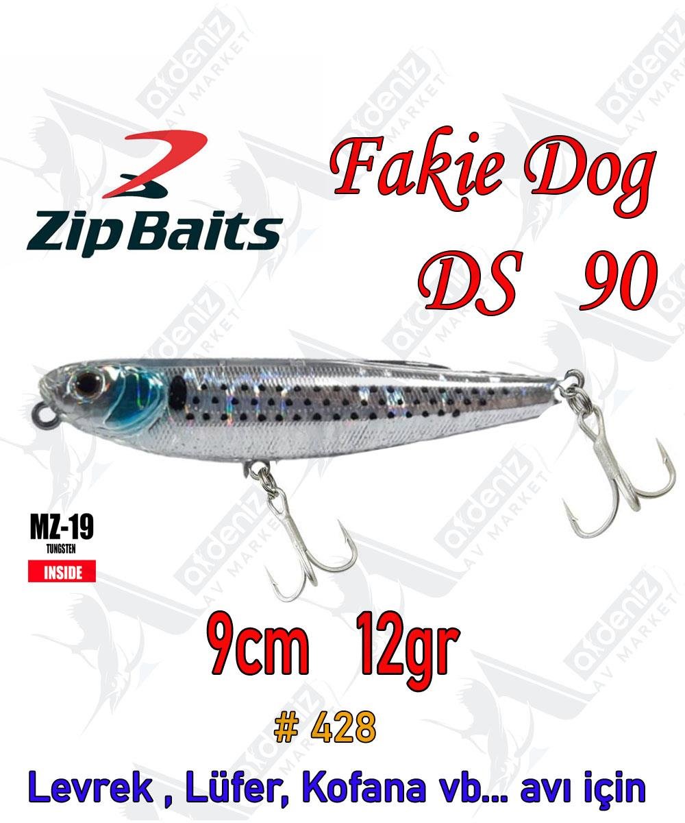 Zipbaits Fakie Dog 90mm 12gr Su Üstü WTD Maket Balık Color:428ZİPBAİTS