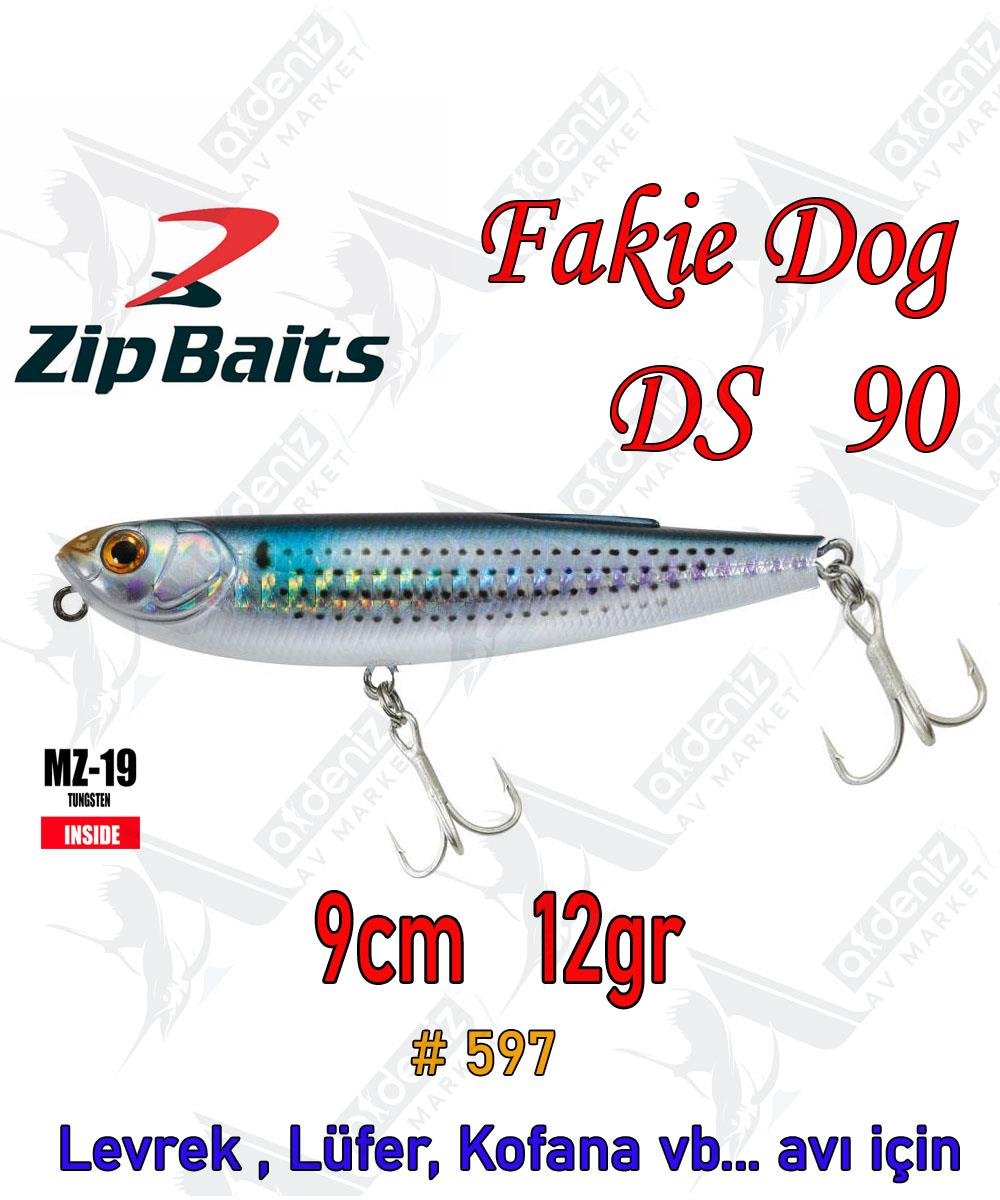 Zipbaits Fakie Dog 90mm 12gr Su Üstü WTD Maket Balık Color:597ZİPBAİTS