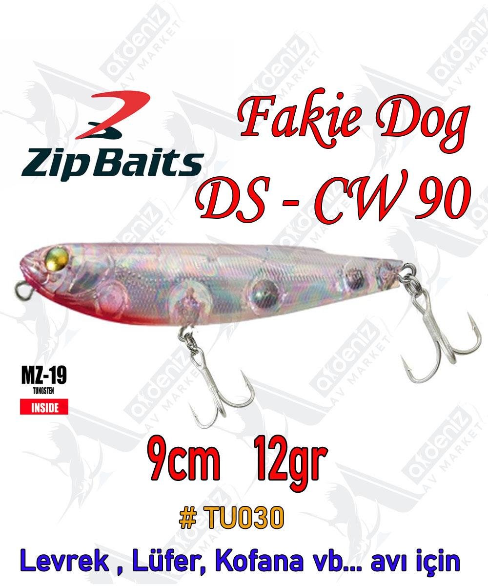 Zipbaits Fakie Dog 90mm 12gr Su Üstü WTD Maket Balık Color:TU030 cwZİPBAİTS