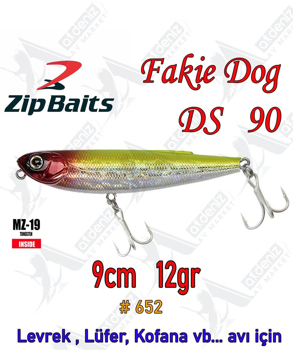 Zipbaits Fakie Dog 90mm 12gr Su Üstü WTD Maket Balık Color:652ZİPBAİTS