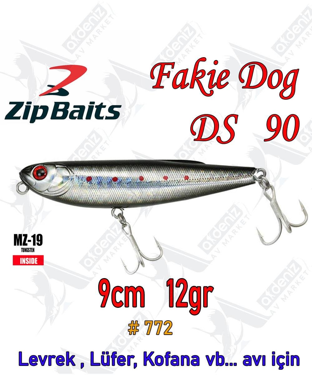 Zipbaits Fakie Dog 90mm 12gr Su Üstü WTD Maket Balık Color:772ZİPBAİTS