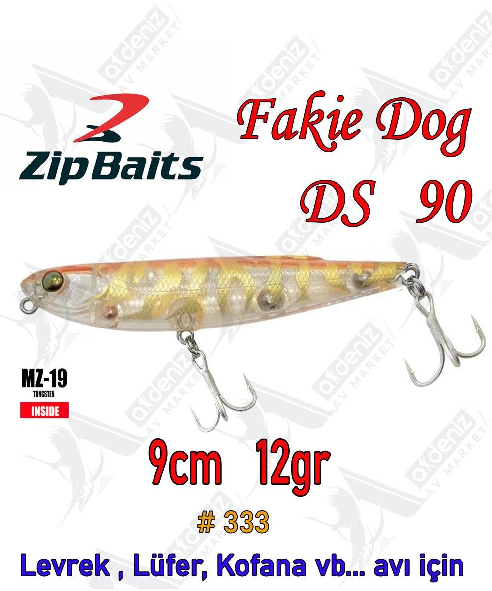 Zipbaits Fakie Dog 90mm 12gr Su Üstü WTD Maket Balık Color:333ZİPBAİTS