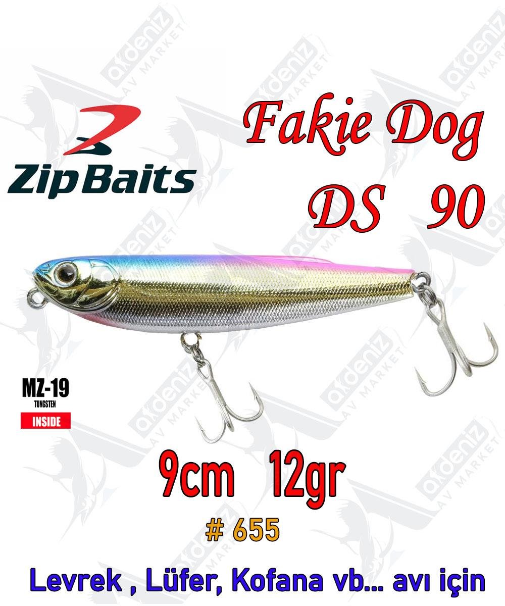 Zipbaits Fakie Dog 90mm 12gr Su Üstü WTD Maket Balık Color:655ZİPBAİTS