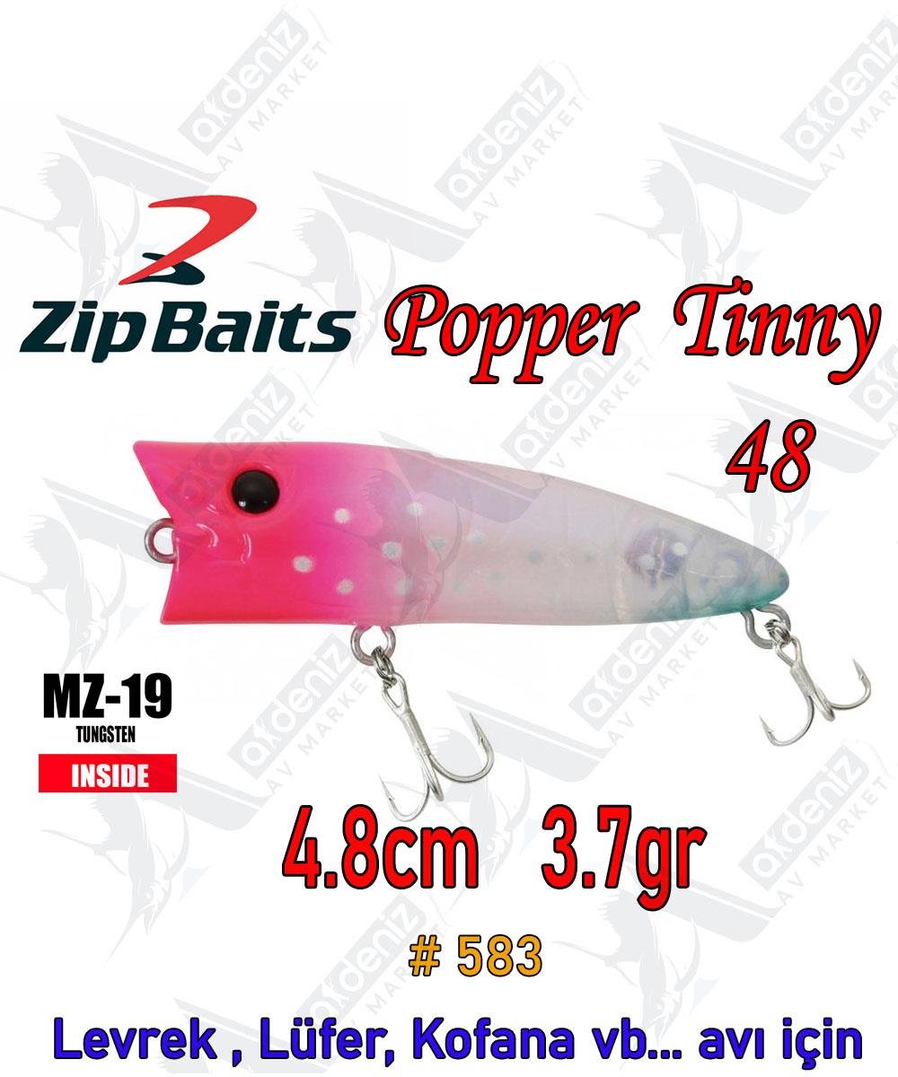 Zipbaits Popper Tiny 4,8cm 3.7gr Su Üstü Poping LRF Sahtesi Color:583ZİPBAİTS