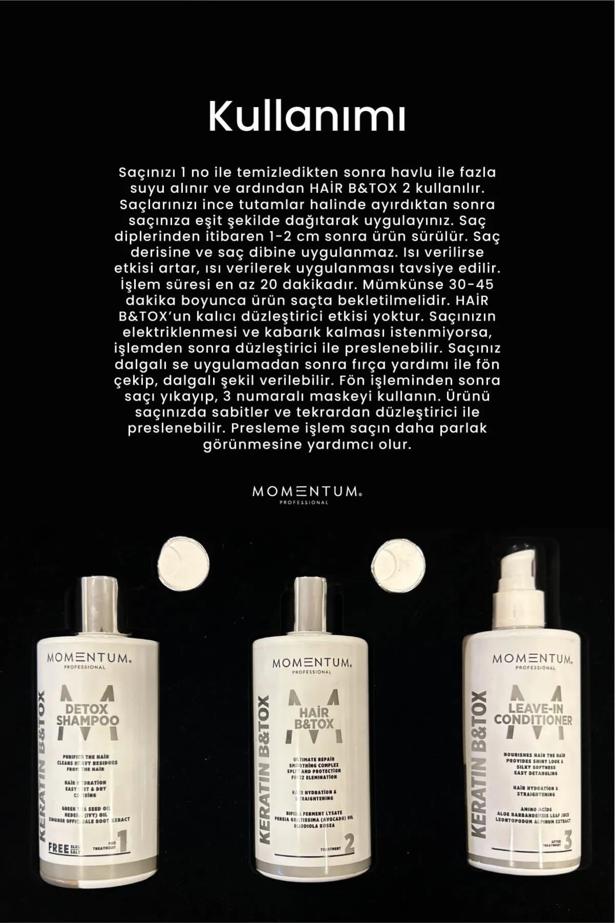 Momentum Keratin B&tox 3x320 ml