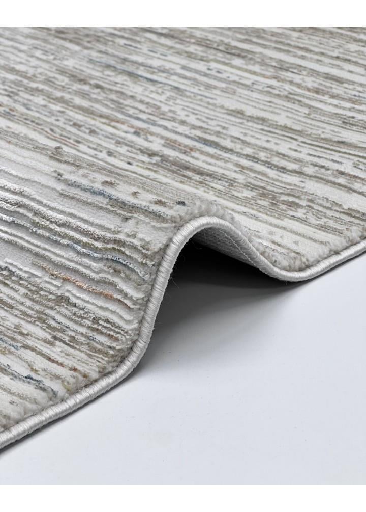 Nova 1123 Minimalist Kendinden Çizgi Desenli Multi Renk Geçişli Kesme Yolluk Koridor Halısı