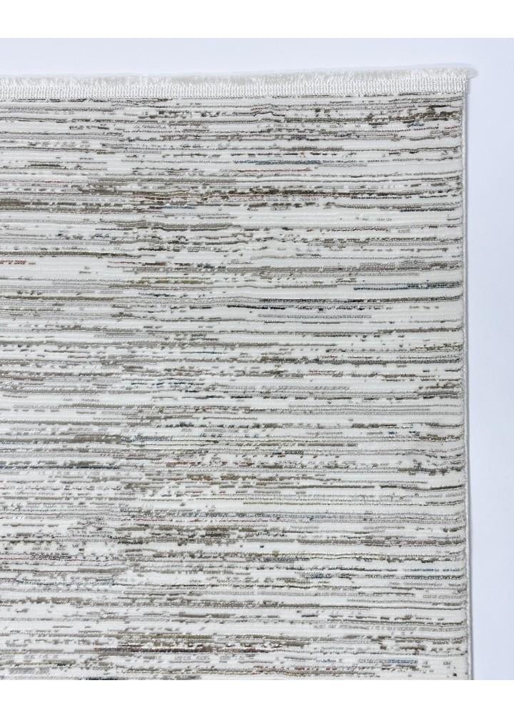Nova 1123 Minimalist Kendinden Çizgi Desenli Multi Renk Geçişli Kesme Yolluk Koridor Halısı
