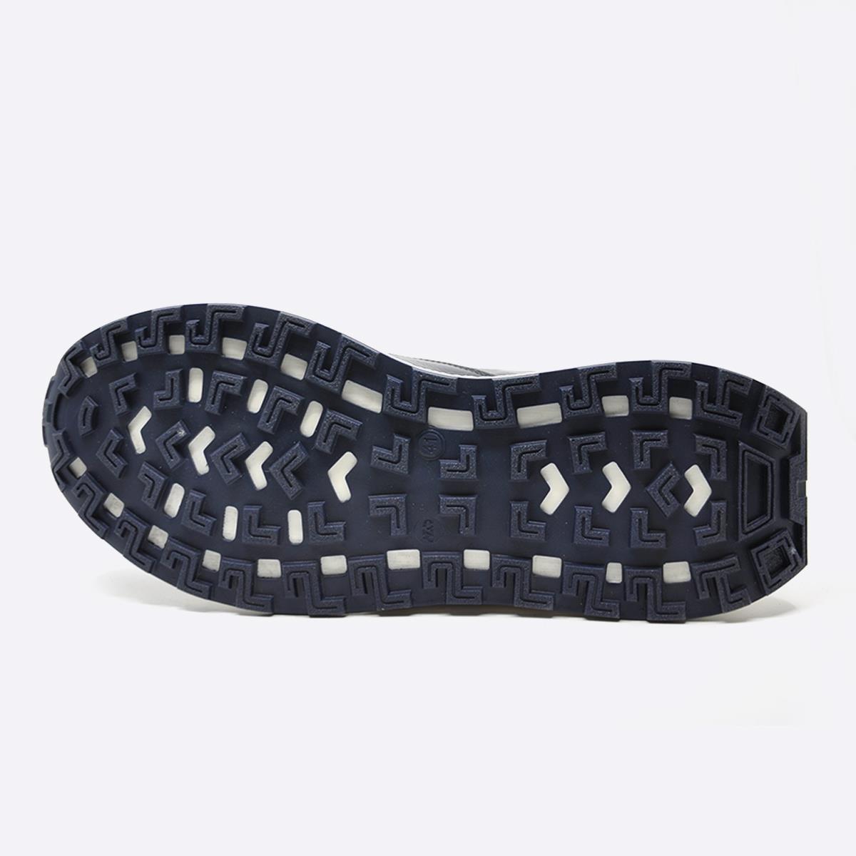 Fosco  Hakiki Deri Sneaker Erkek Ayakkabı Lacivert 9944