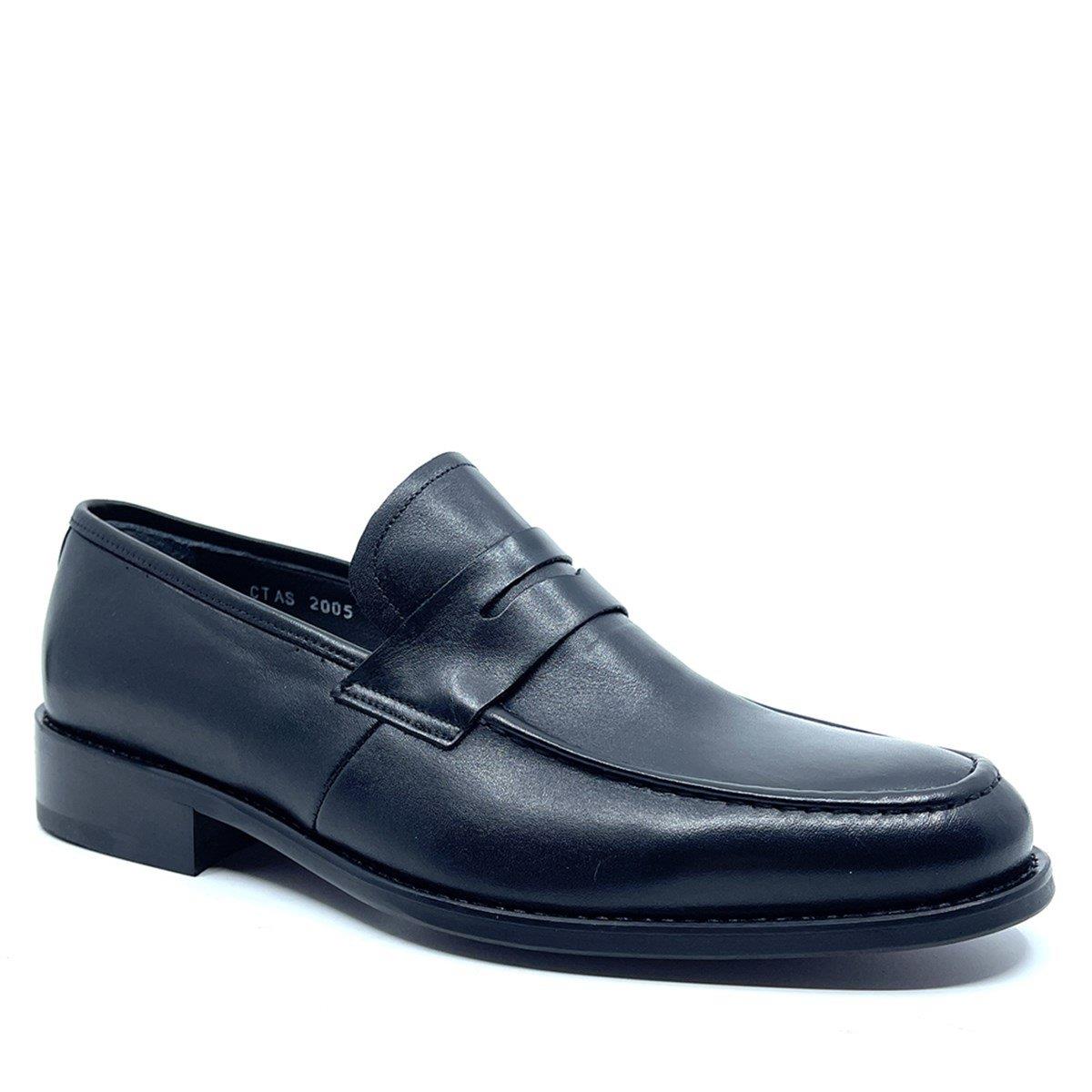 Fosco Erkek Siyah Loafer Ayakkabı 2005 114