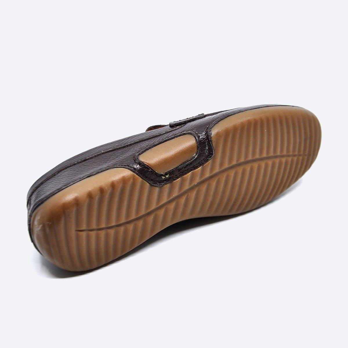 Fosco Hakiki Deri Loafer Günlük Erkek Ayakkabı Kahverengi 9844 104