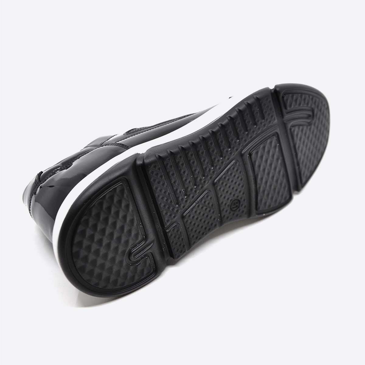 Fosco Hakiki Deri Siyah Sneaker Erkek Ayakkabı 2880 430 710