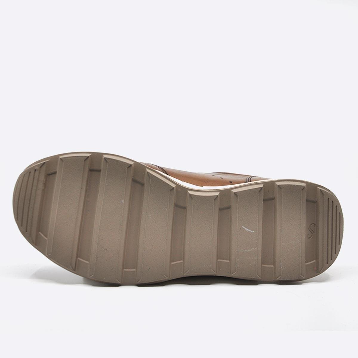 Fosco Hakiki Deri Sneaker Erkek Ayakkabı Taba 3218 686