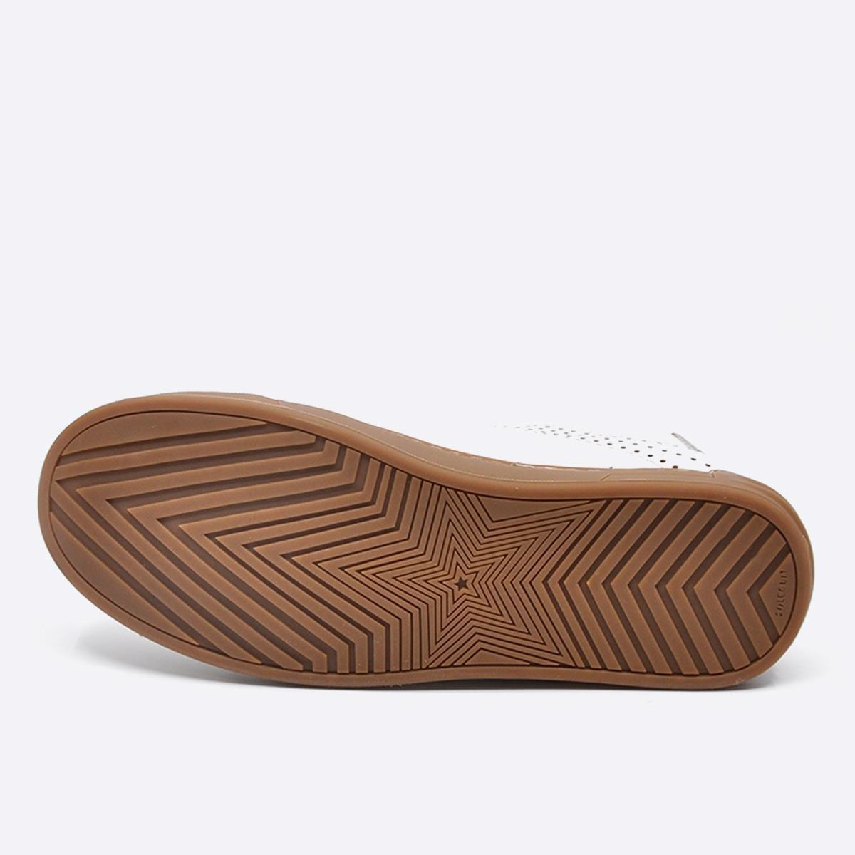 Fosco Hakiki Deri Sneakers Erkek Ayakkabı Beyaz 9867