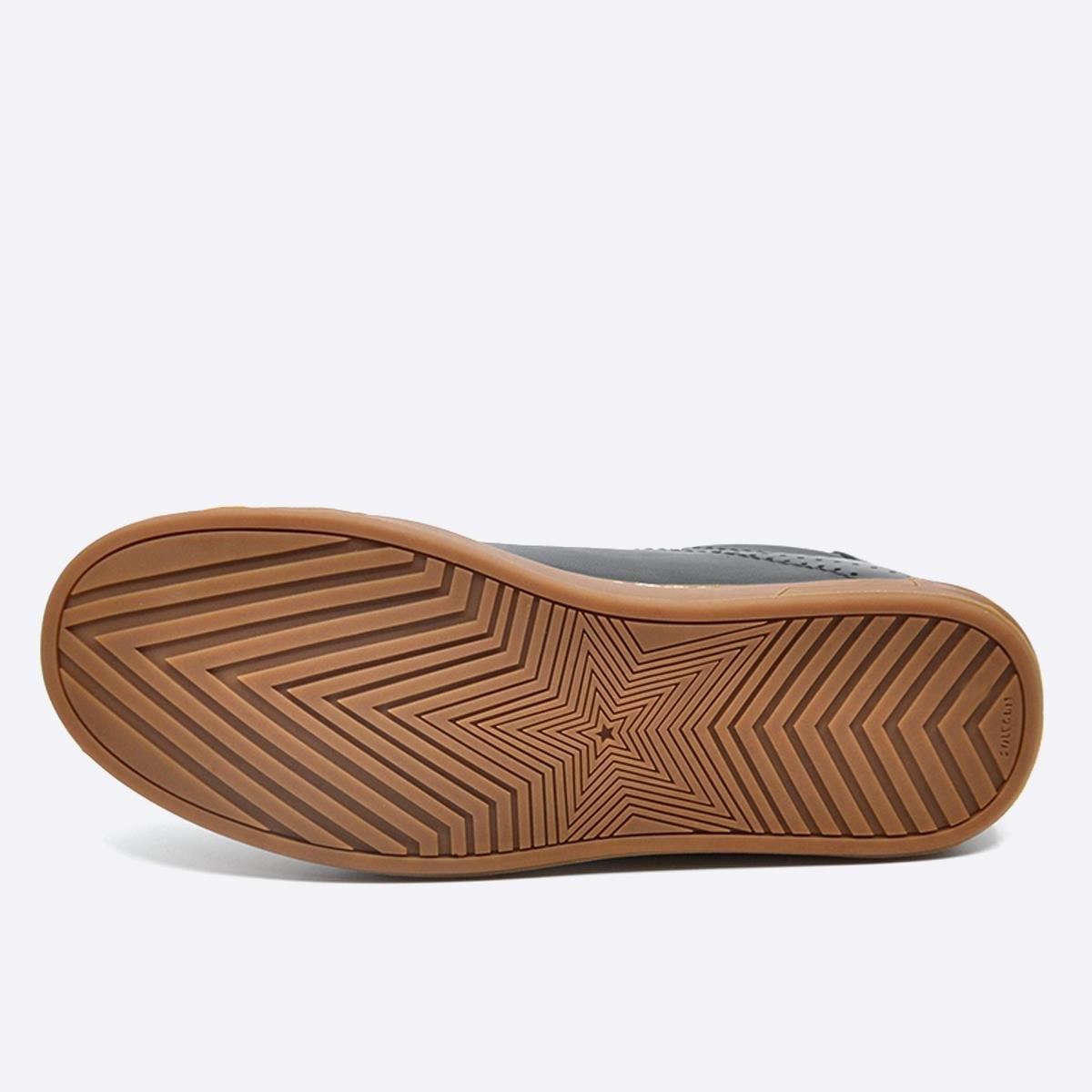 Fosco Hakiki Deri Sneakers Erkek Ayakkabı Gri 9867