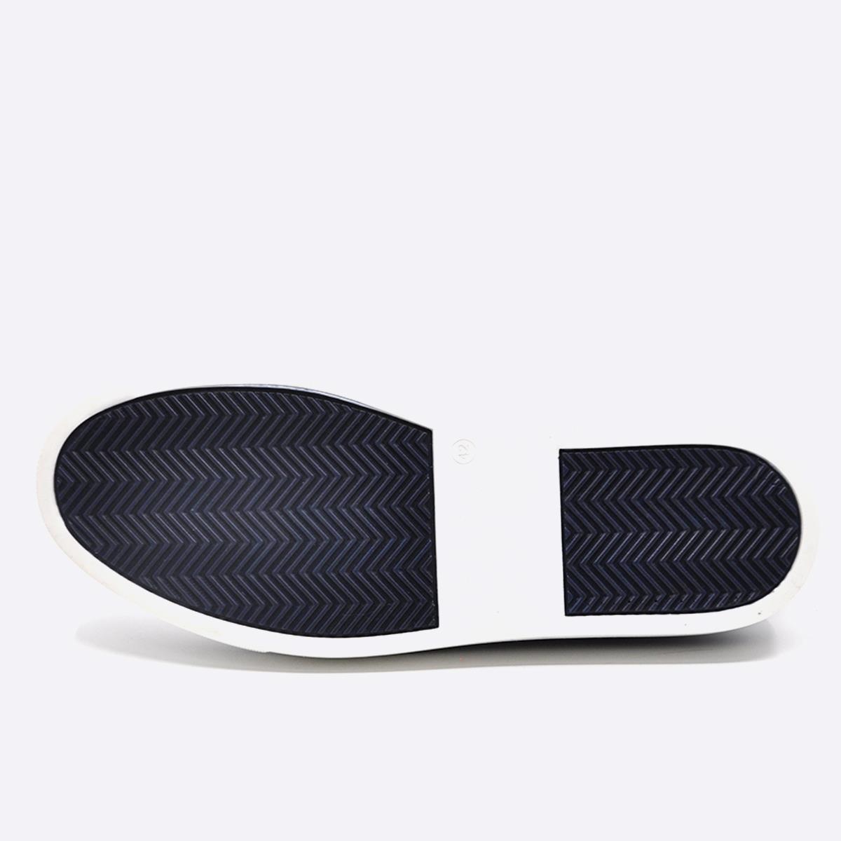 Fosco Hakiki Deri Sneakers Erkek Ayakkabı Beyaz 9842