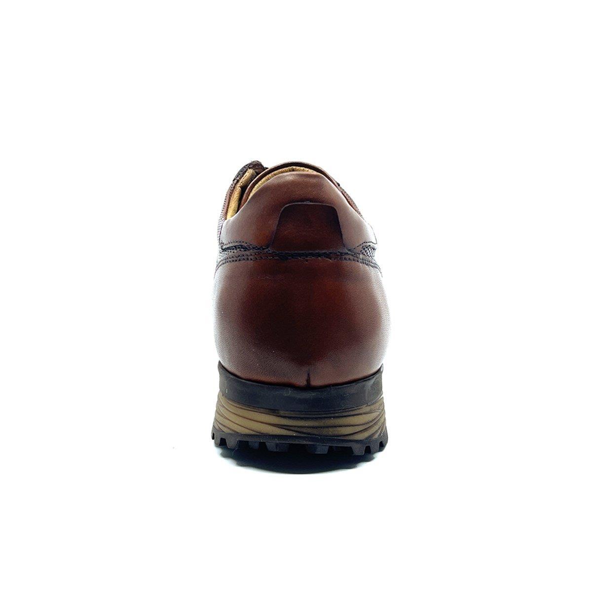 Fosco Hakiki Deri Taba Kışlık Sneaker Erkek Ayakkabı 2513 45