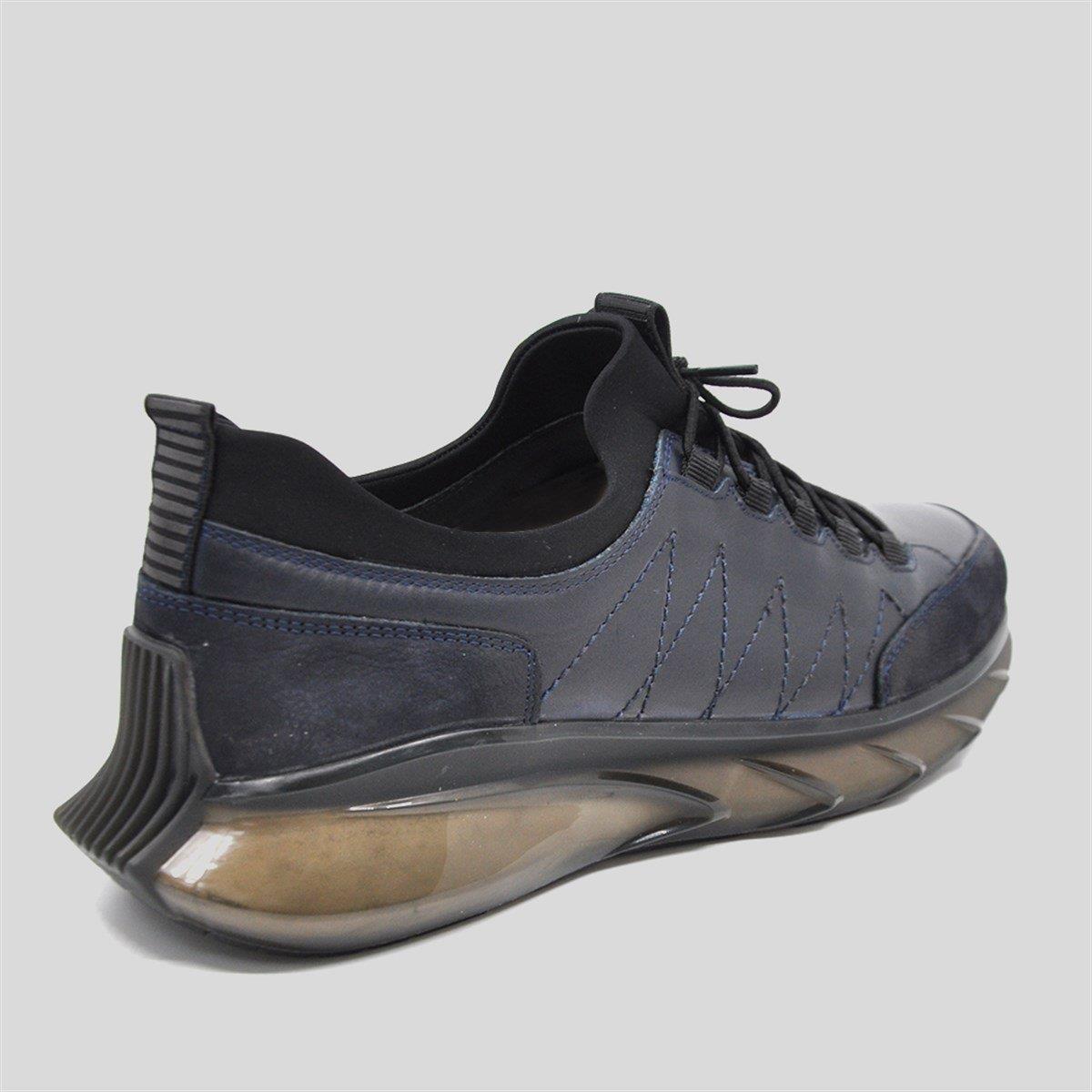 Fosco Lacivert Erkek Spor Sneaker Air Taban 9743 848