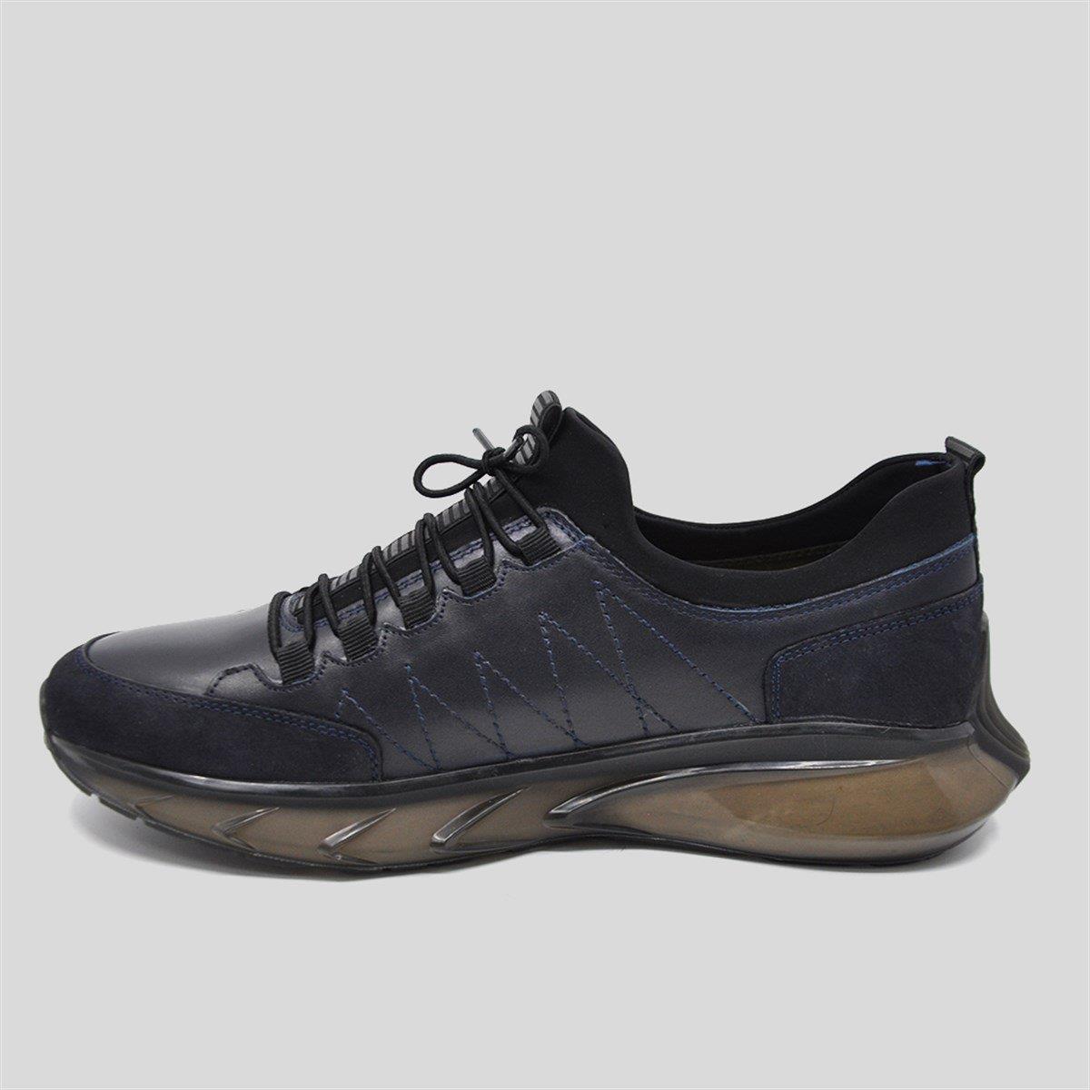 Fosco Lacivert Erkek Spor Sneaker Air Taban 9743 848