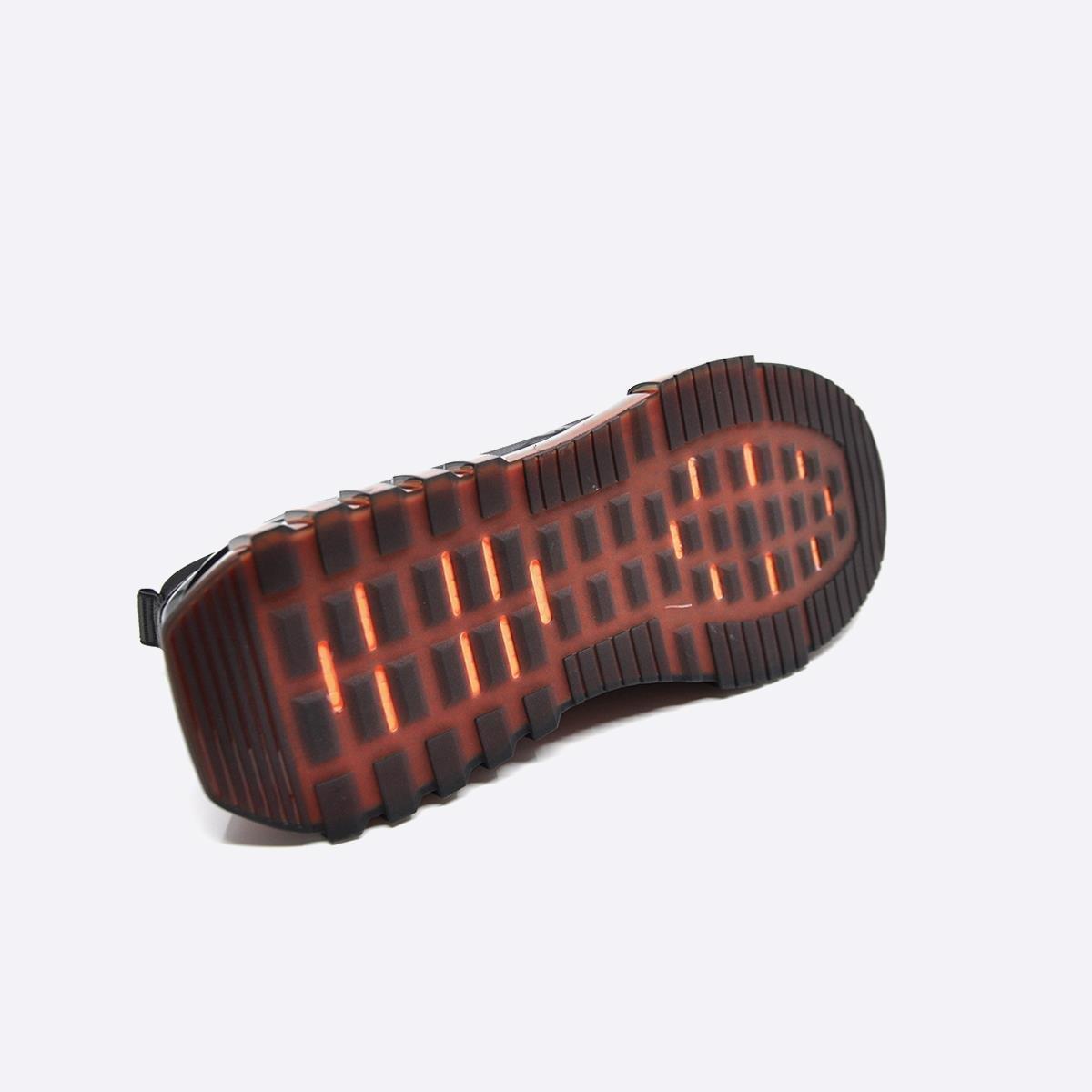 Fosco Rugan Kamuflaj Desenli Sneaker Erkek Ayakkabı Siyah 9830