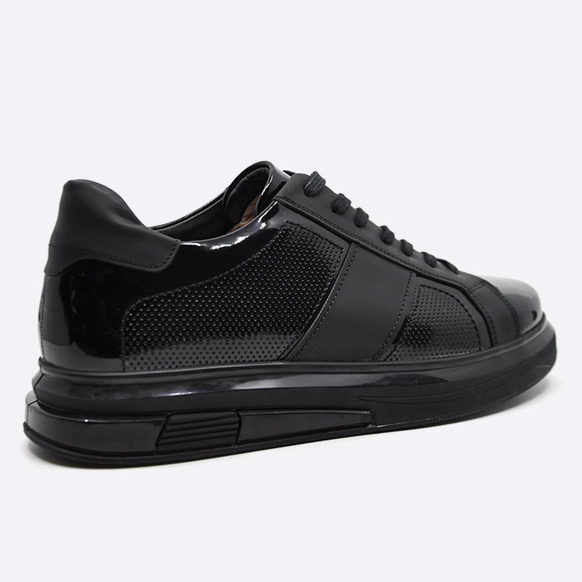 Fosco Rugan Sneaker Erkek Ayakkabı Siyah 9961