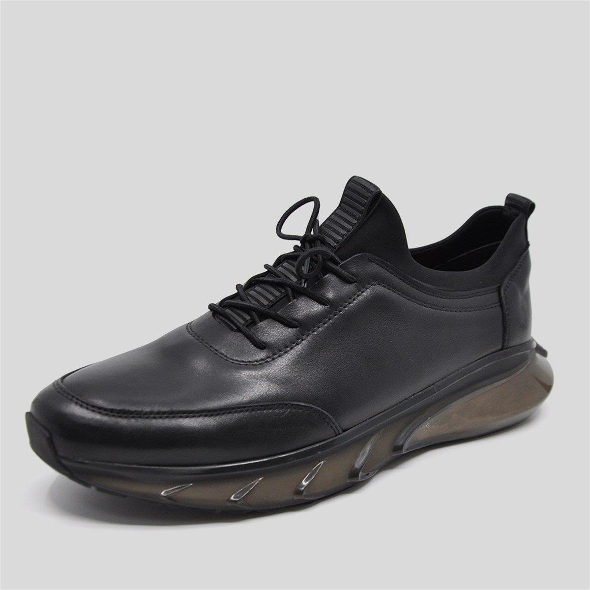 Fosco Siyah Erkek Spor Sneaker Ayakkabı Air Taban 9740 430