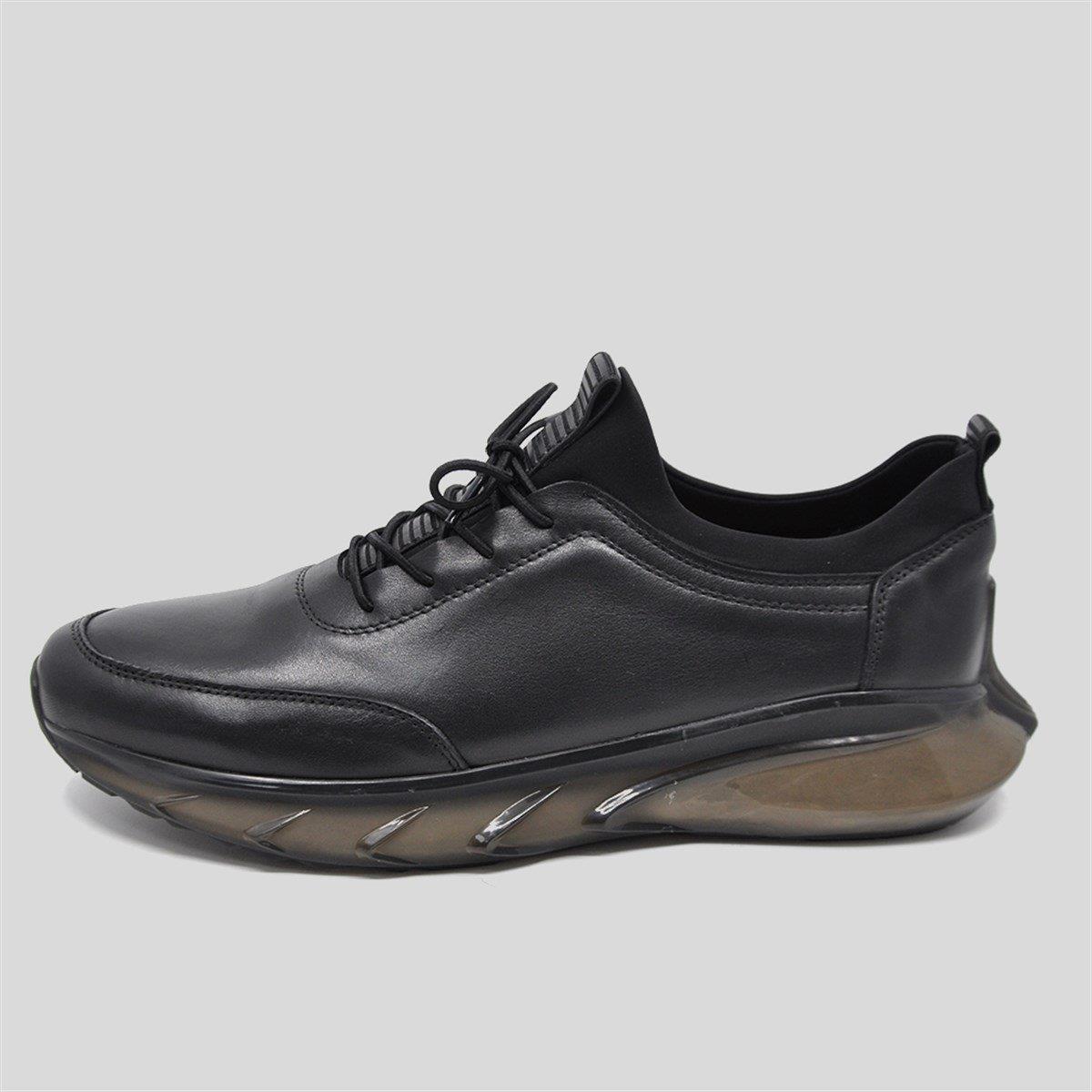 Fosco Siyah Erkek Spor Sneaker Ayakkabı Air Taban 9740 430