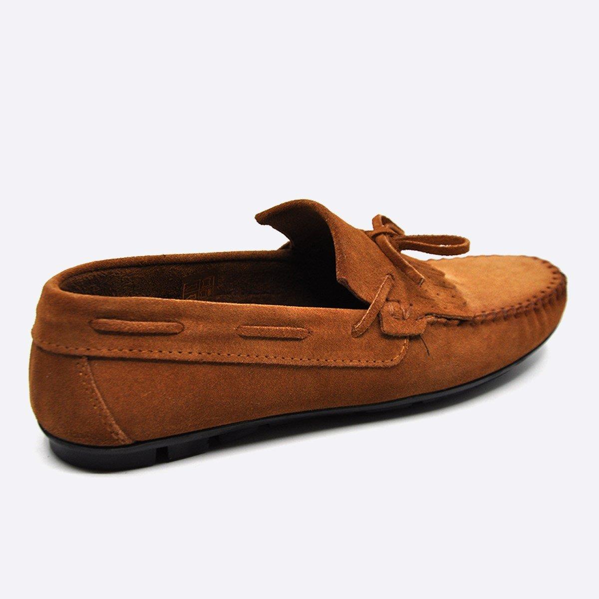 Fosco Süet Deri Taba Loafer Günlük Erkek Ayakkabı 9860 113