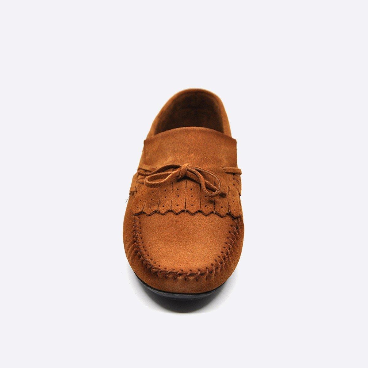 Fosco Süet Deri Taba Loafer Günlük Erkek Ayakkabı 9860 113