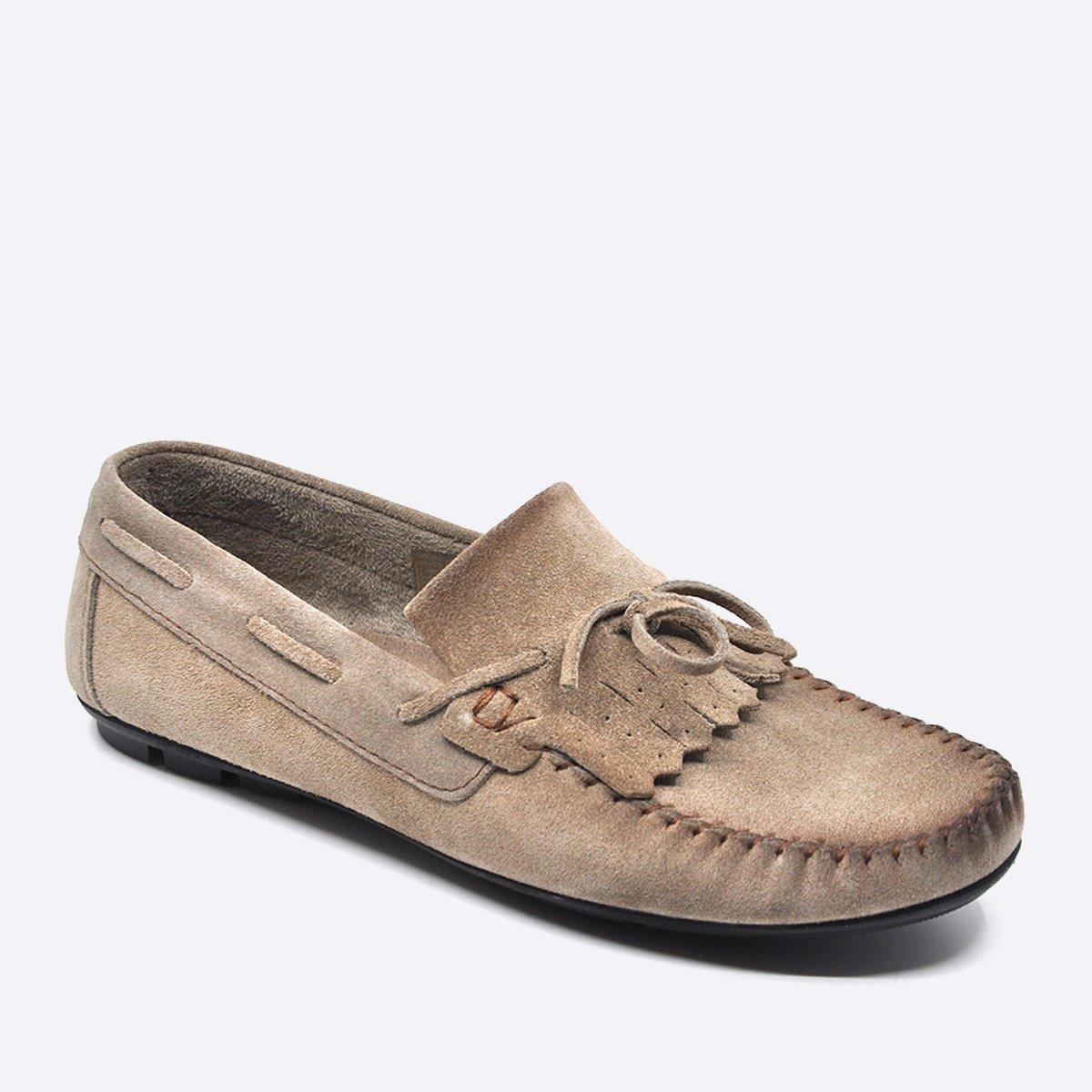 Fosco Süet Deri Vizon Loafer Günlük Erkek Ayakkabı 9860 114