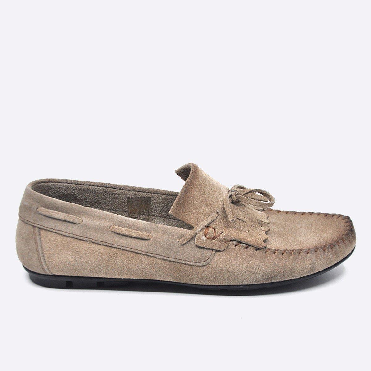 Fosco Süet Deri Vizon Loafer Günlük Erkek Ayakkabı 9860 114